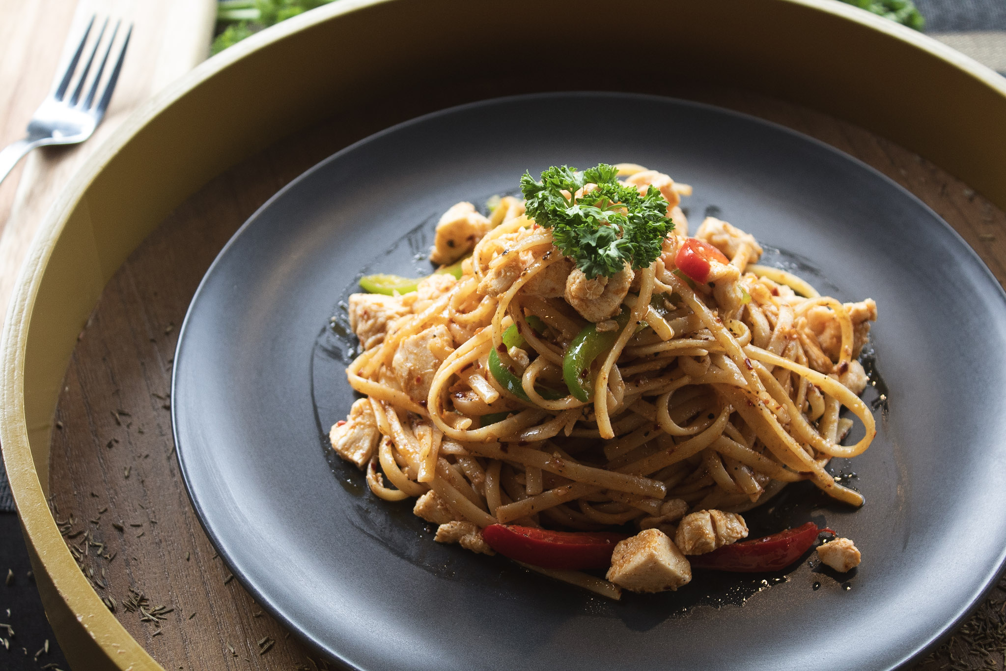 THAI CHICKEN PASTA